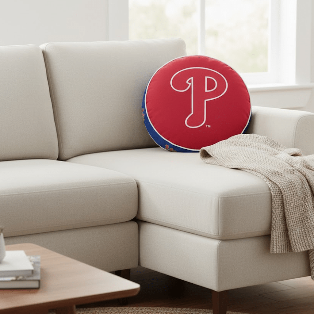 MLB Philadelphia Phillies - Cloud Soft "Puff" Pillow - Officially Licensed My Store Fan Gear - Apparel category - Fan Trendz