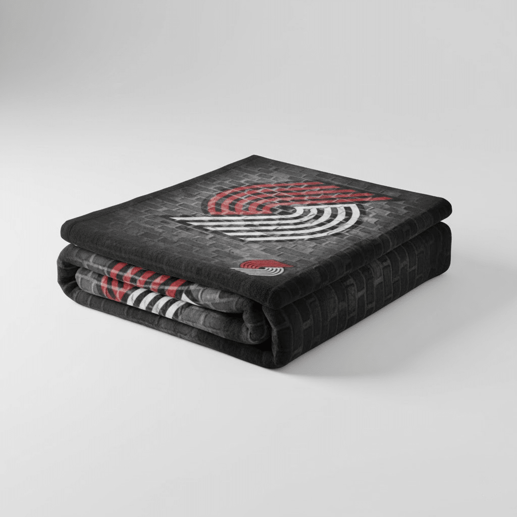 NBA Portland Trail blazers 60 x 80" Plush Blanket - Officially Licensed My Store Fan Gear - Apparel category - Fan Trendz