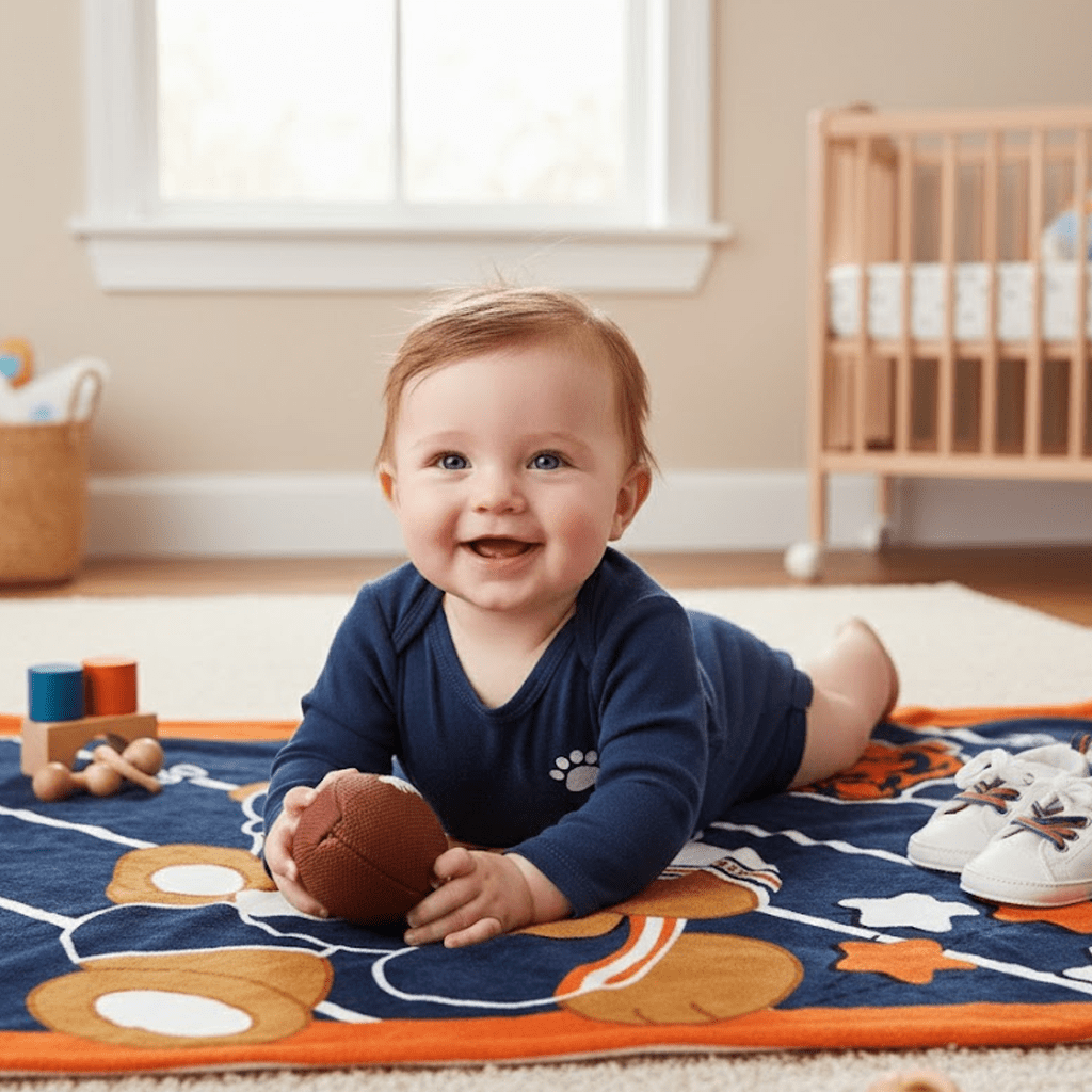 NFL Chicago Bears Baby Size Plush Blanket - Fan Trendz