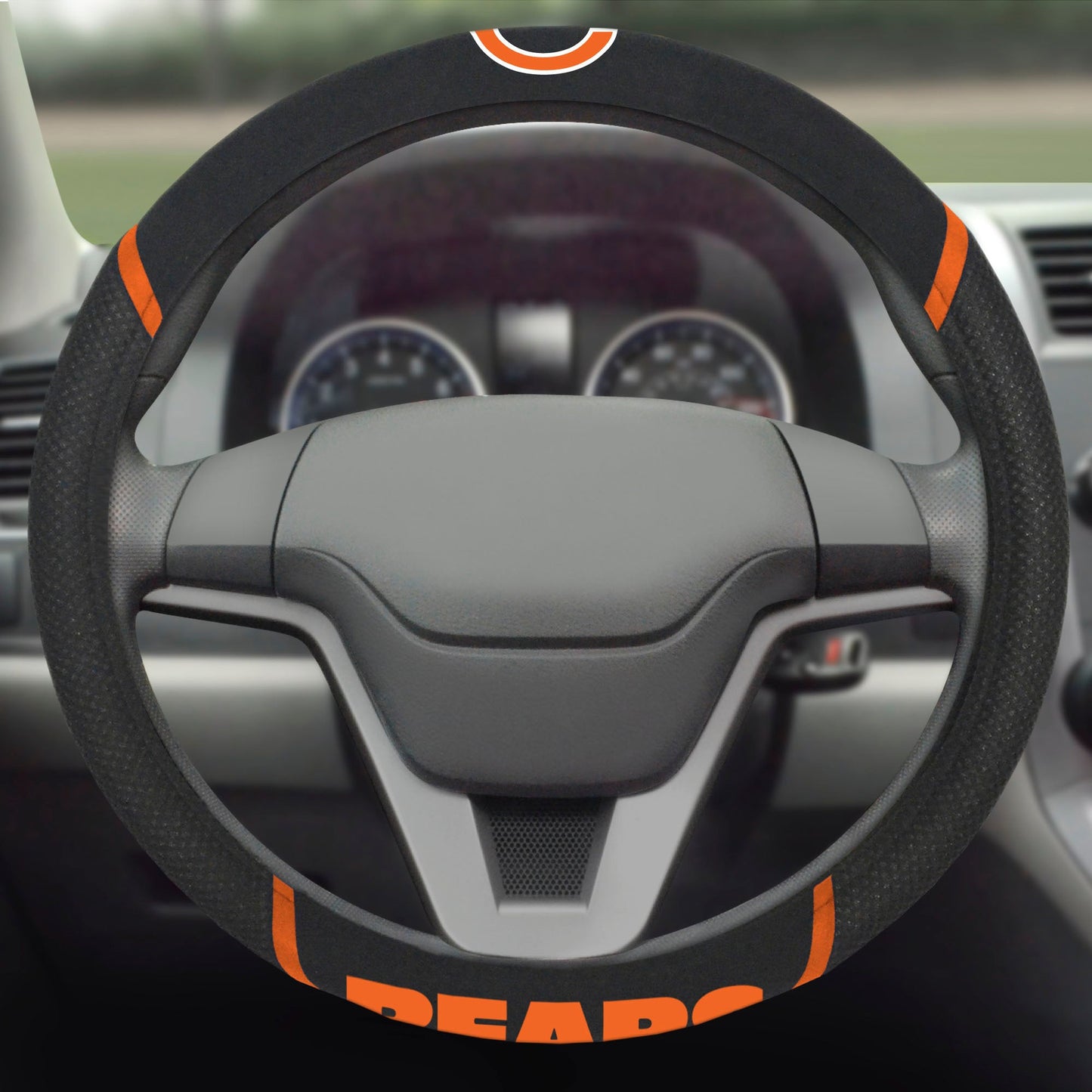 NFL Chicago Bears, Embroidered Steering Wheel Cover - Fan Trendz