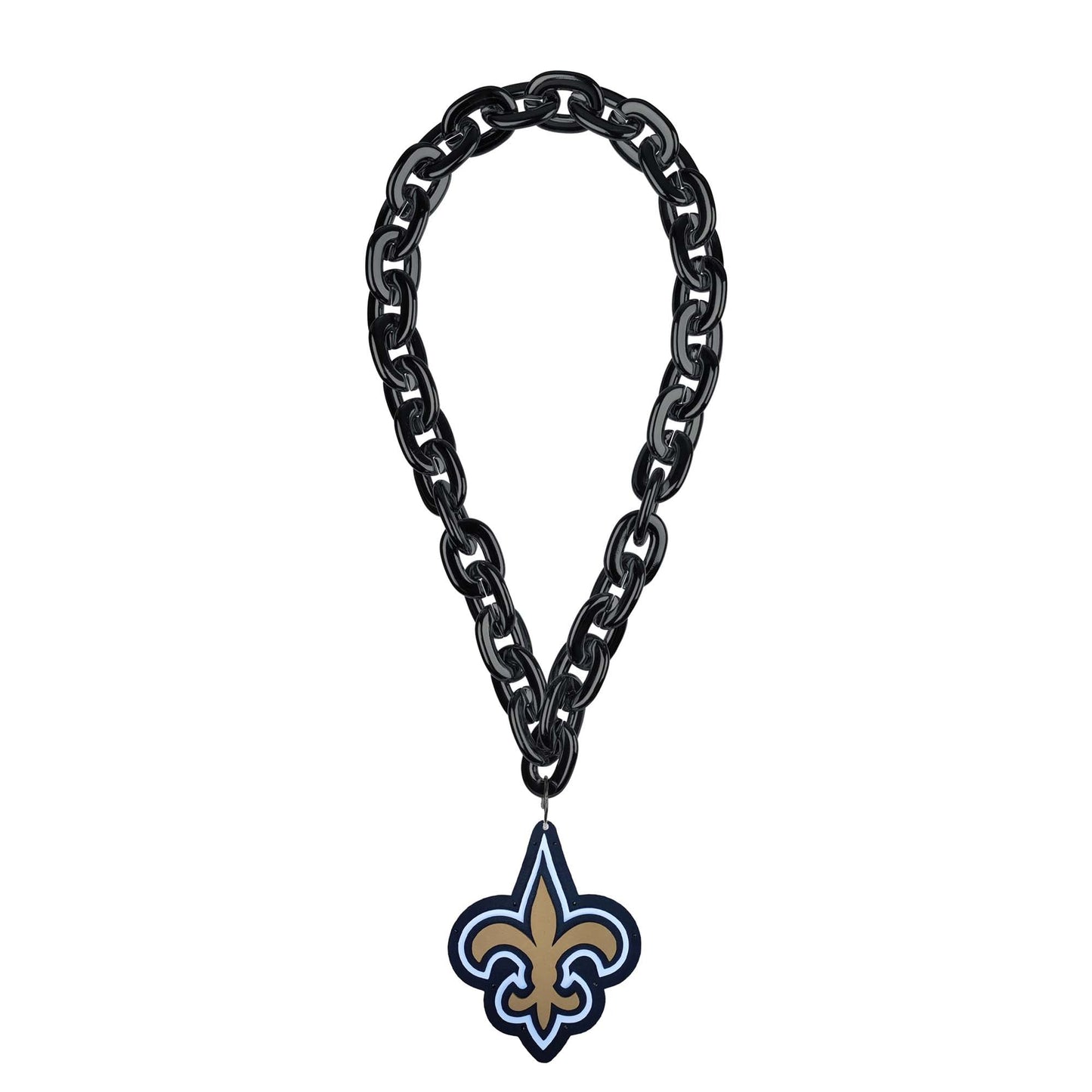 NFL Saints, Light up Big Logo Fan Chain - Officially Licensed My Store Fan Gear - Apparel category - Fan Trendz