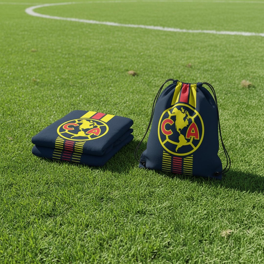 Soccer Club America Throw Silk Touch Blanket w/Carry Bag - Officially Licensed My Store Fan Gear - Apparel category - Fan Trendz
