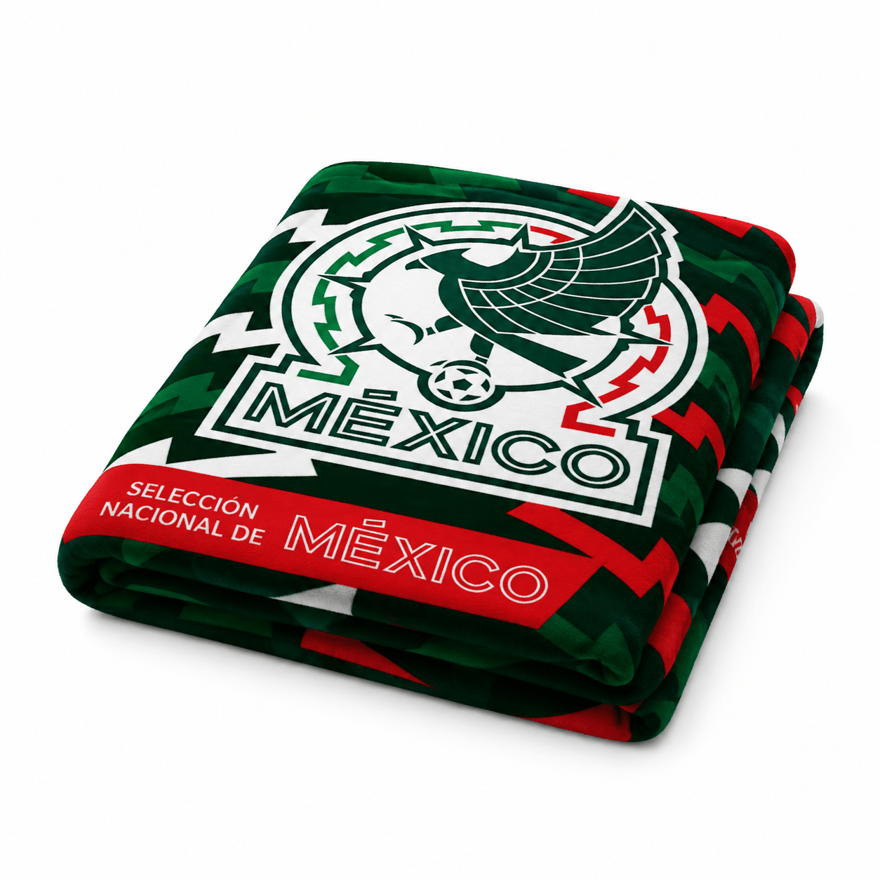 Soccer Mexico (FMF) King Plush Blanket - Officially Licensed My Store Fan Gear - Apparel category - Fan Trendz
