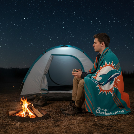 NFL Miami Dolphins 60 x 80" Plush Blanket