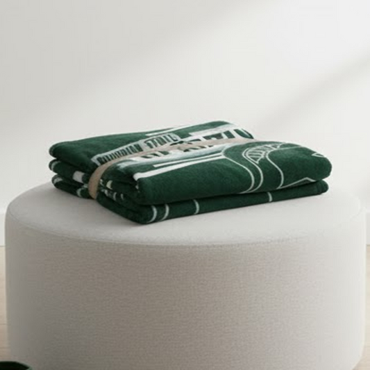 NCAA Michigan State Spartans 50x60" Plush Throw Blanket