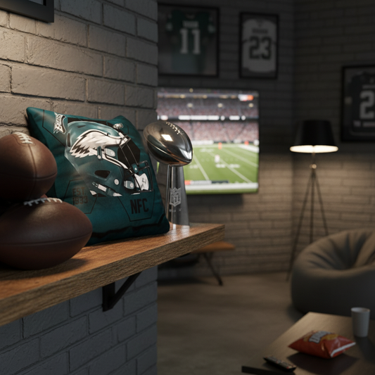 NFL Philadelphia Eagles Velvet Plush 18x18" CUSHION