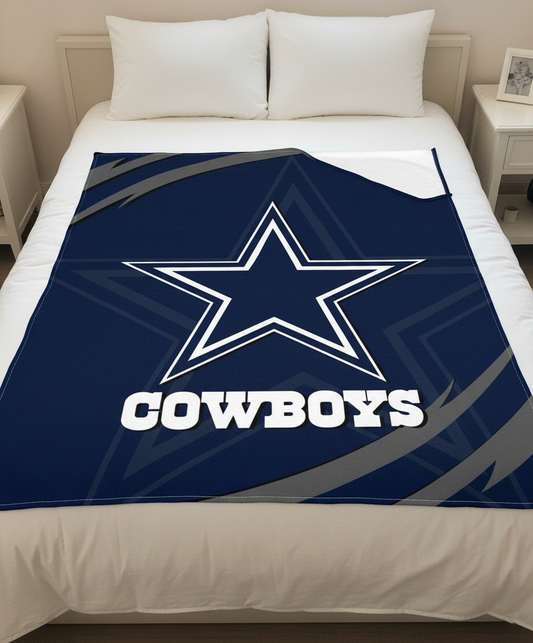 NFL Dallas Cowboys 60 x 80 Plush Blanket