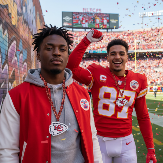 NFL Kansas City Chiefs, Light up Big Logo Fan Chain