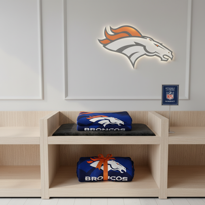 NFL Denver Broncos 60 x 80 Plush Blanket