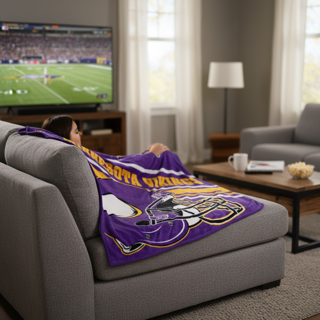 NFL Minnesota Vikings 60 x 80" Plush Blanket