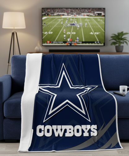 NFL Dallas Cowboys 60 x 80 Plush Blanket