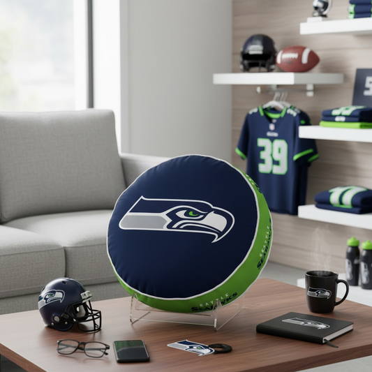 NFL Seattle Seahawks - Cloud Soft "Puff" Pillow
