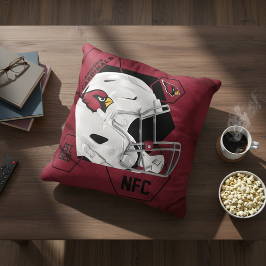 NFL Arizona Cardinals Velvet Plush 18x18" CUSHION