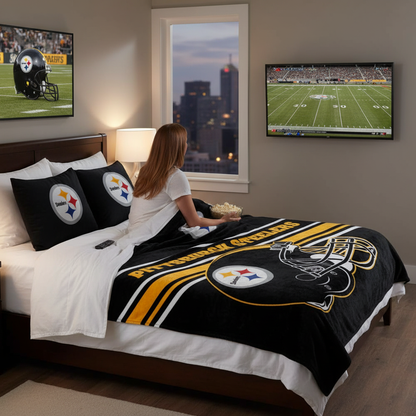 NFL Pittsburgh Steelers 60x80 Plush Blanket