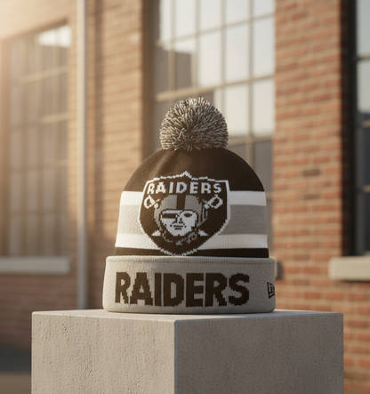 NFL Las Vegas Raiders, Ball Oranament with Beanie Inside