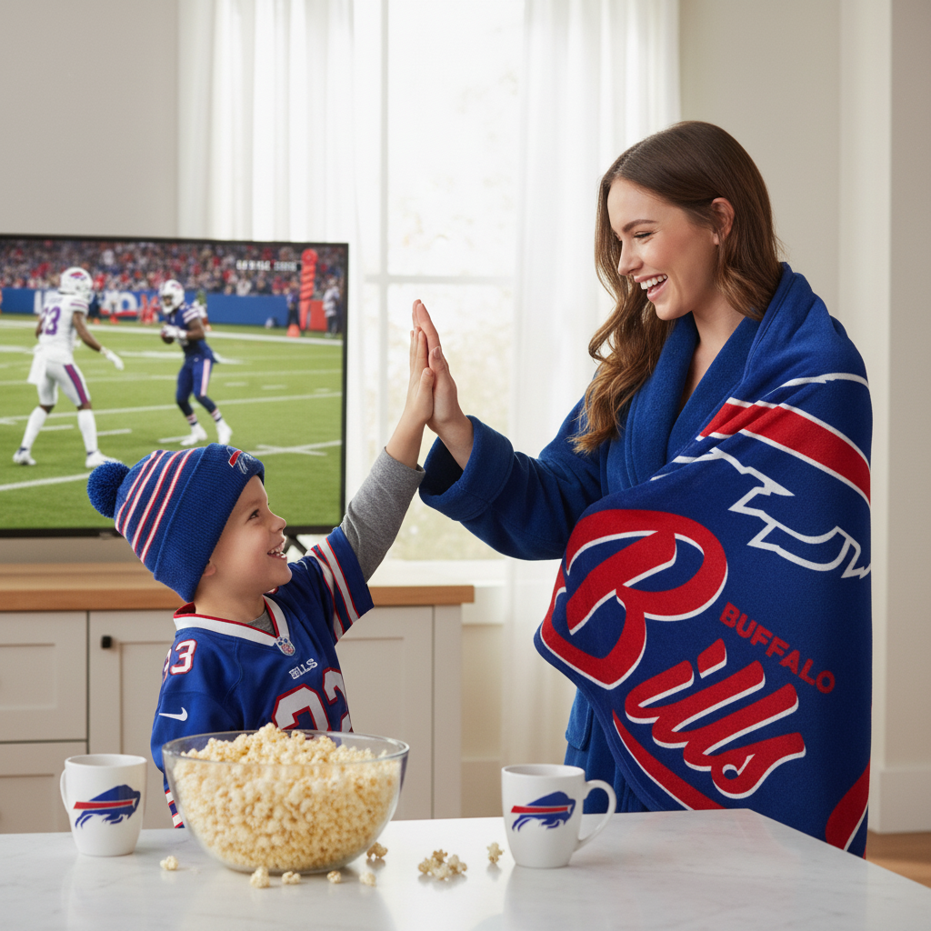 NFL Buffalo Bills 60 x 80" Plush Blanket