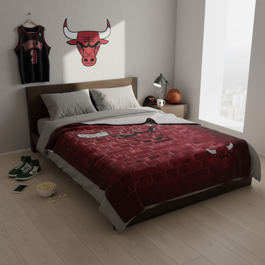 NBA Chicago Bulls 60x80" Plush Blanket