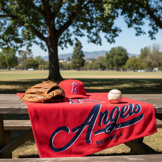 MLB Los Angeles Angels 60x80" Plush Blanket