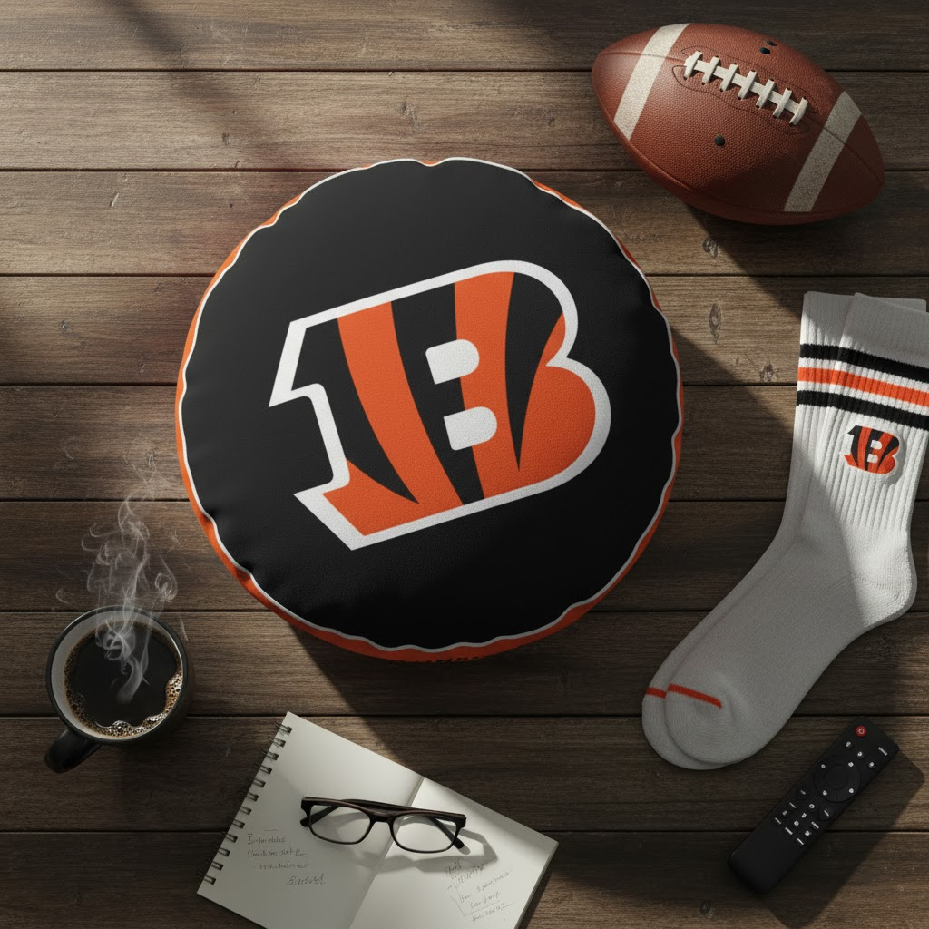 NFL Cincinnati Bengals - Cloud Soft "Puff" Pillow