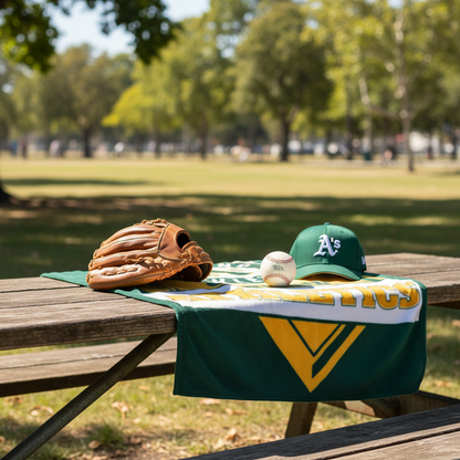 MLB Oakland Athletics 60x80" Plush Blanket