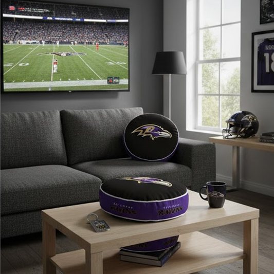 NFL Baltimore Ravens - Cloud Soft "Puff" Pillow