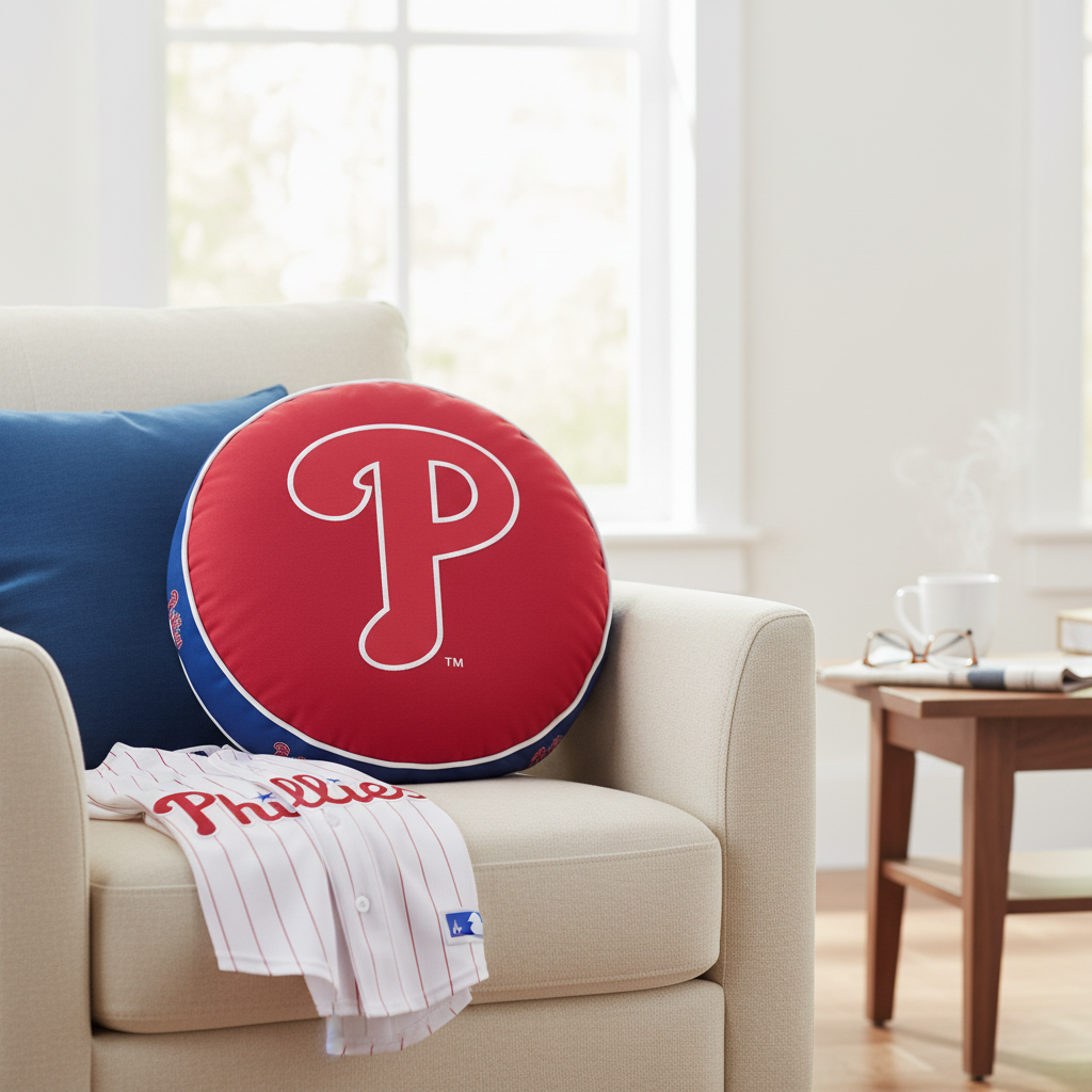 MLB Philadelphia Phillies - Cloud Soft "Puff" Pillow