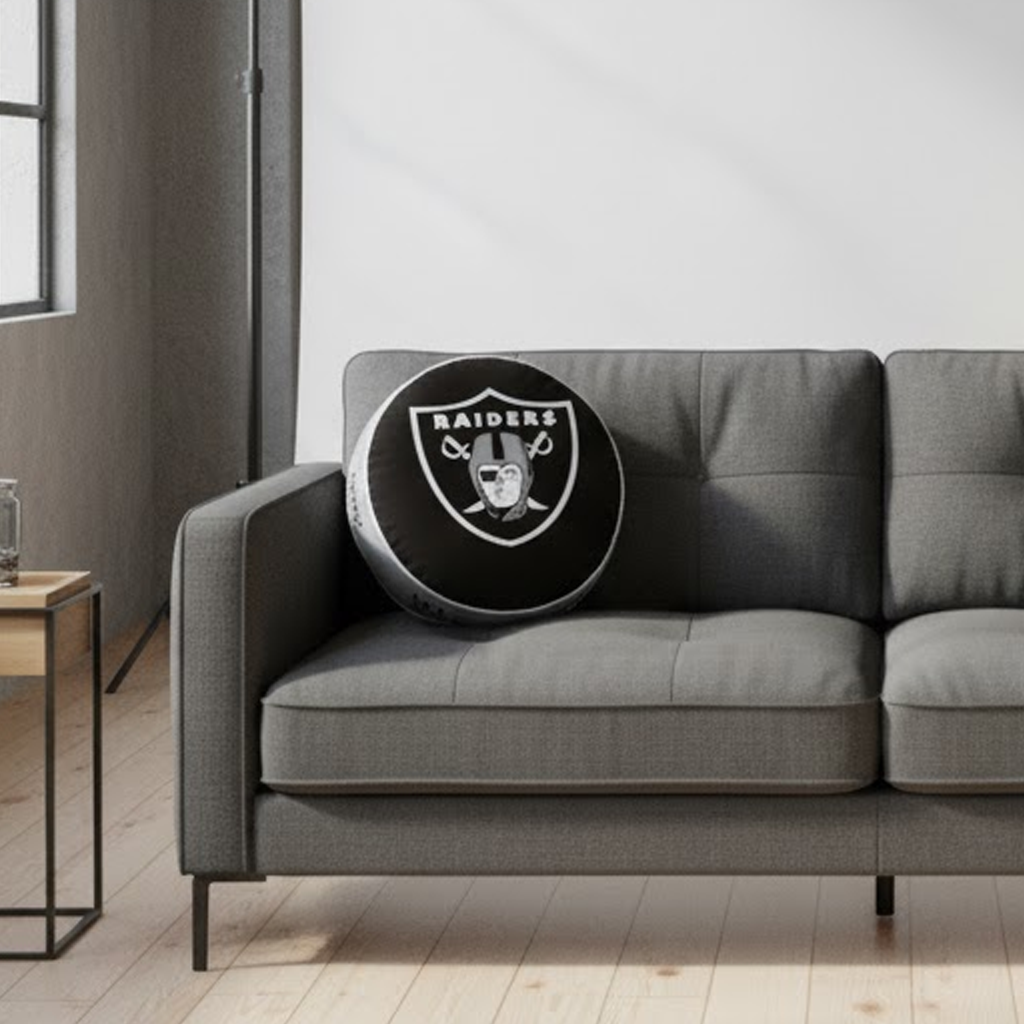 NFL LAS VEGAS Raiders - Cloud Soft "Puff" Pillow