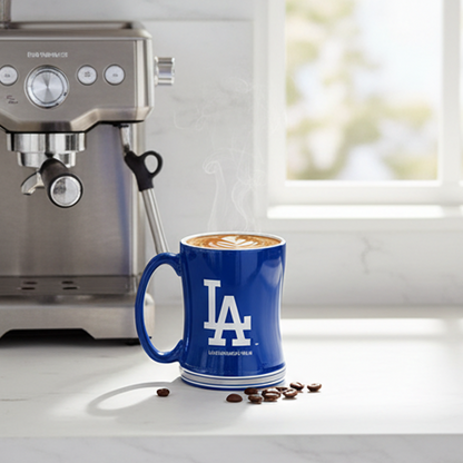 Los Angeles Dodgers 15oz 'Stripe' Ceramic Mug