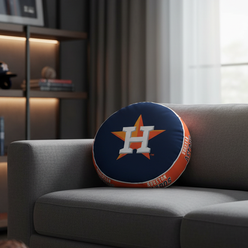 MLB Houston Astros - Cloud Soft "Puff" Pillow