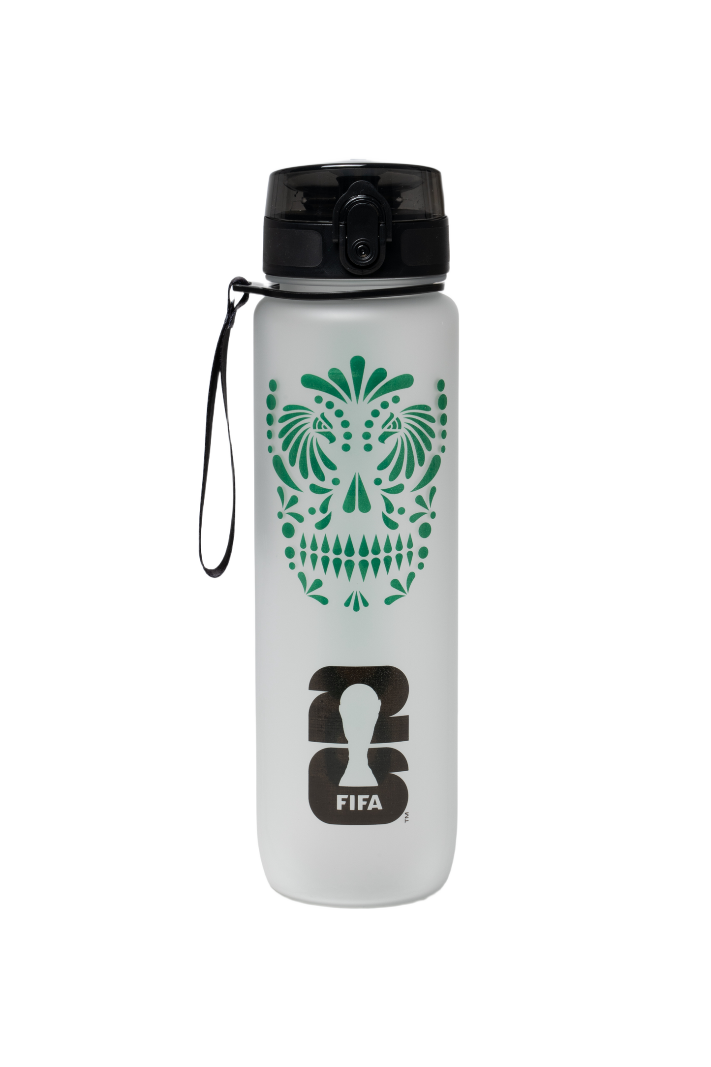 FIFA Mexico Sport Water Bottle with Black Logo – Official Fan Edition