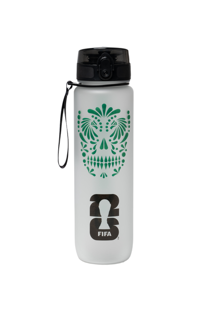 FIFA Mexico Sport Water Bottle with Black Logo – Official Fan Edition