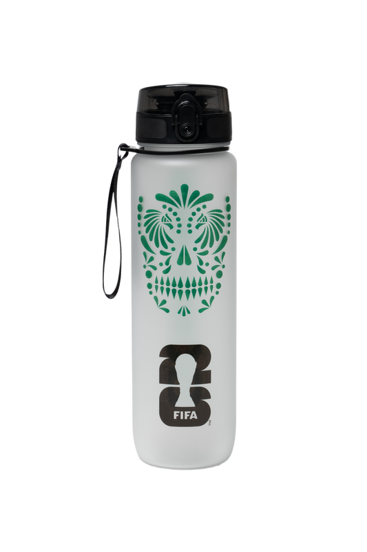 FIFA Mexico Sport Water Bottle with Black Logo – Official Fan Edition