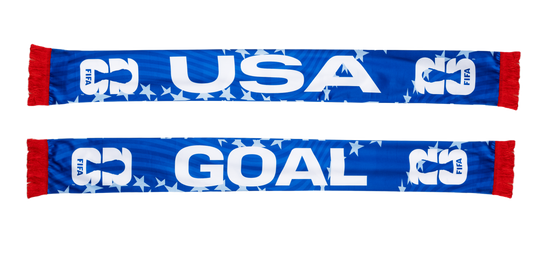 FIFA USA Football Scarf Polyester Birdeye Finish – Official Fan Supporter Edition 130–140 GSM