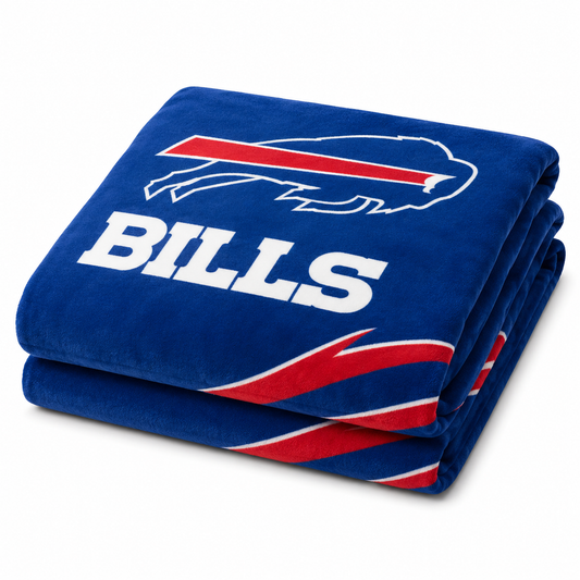 NFL Buffalo Bills Queen Size Plush Blanket