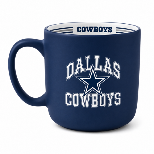 NFL Dallas Cowboys 15oz 'Stripe' Ceramic Mug