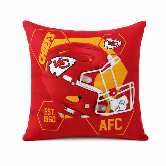 NFL Kansas City Chiefs Velvet Plush CUSHION