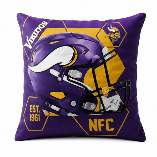 NFL Minnesota Vikings Velvet Plush CUSHION