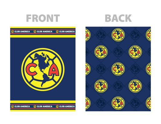 Soccer Club America Baby Reversible Blanket