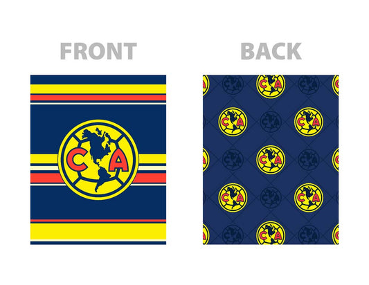 Soccer Club America King Reversible Blanket