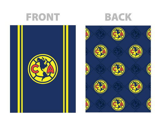 Soccer Club America Twin Reversible Blanket