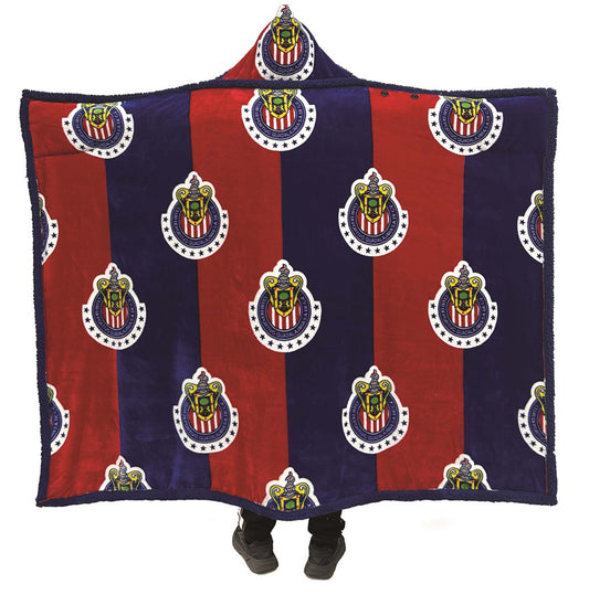 Soccer Chivas, Wearable Hooded Blanket