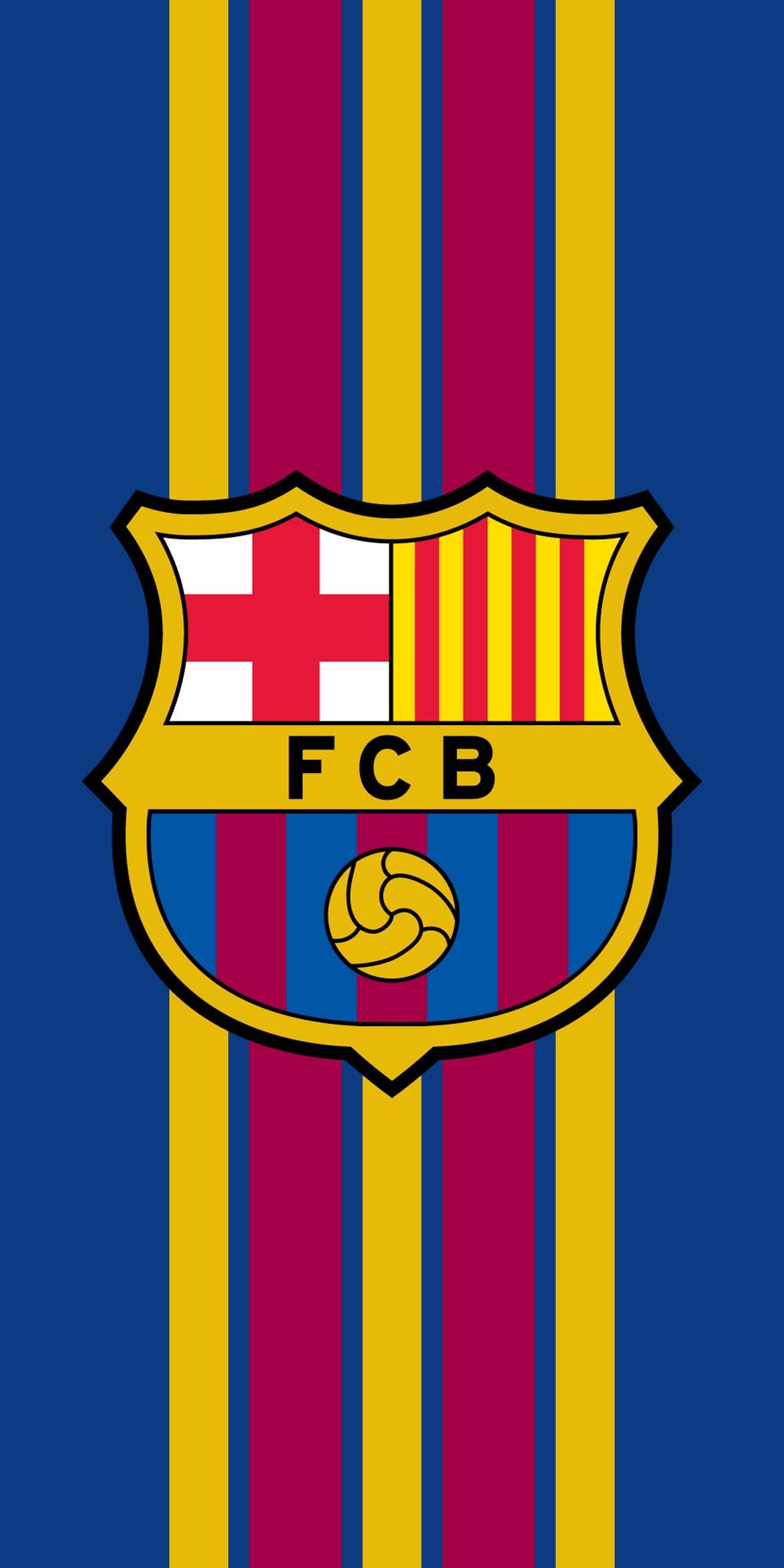 Soccer FCBarcelona, Defender, 30x60" Beach Towel