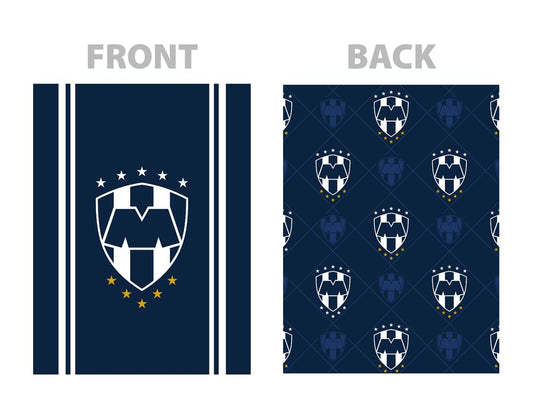 Soccer Monterrey Rayados twin size Reversible Blanket