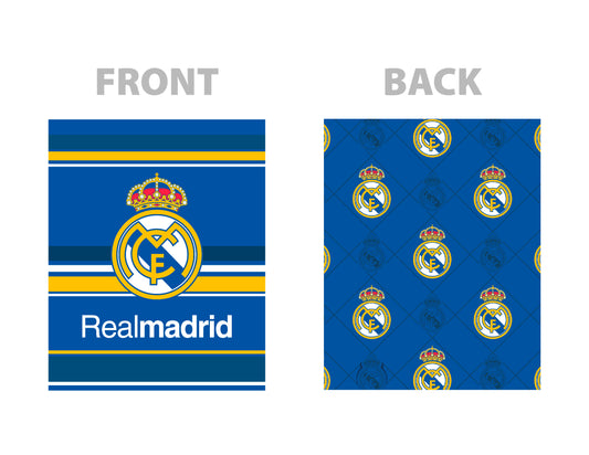 Real Madrid Reversible Blanket queen size