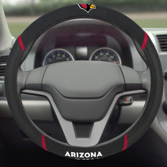 Arizona Cardinals, Embroidered Steering Wheel Cover - Officially Licensed My Store Fan Gear - Apparel category - Fan Trendz