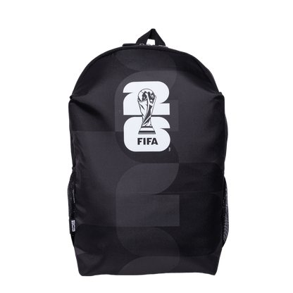 FIFA 26 Black Logo Backpack – Official Football Fan Edition - Officially Licensed Fan Trendz Fan Gear - Apparel category - Fan Trendz
