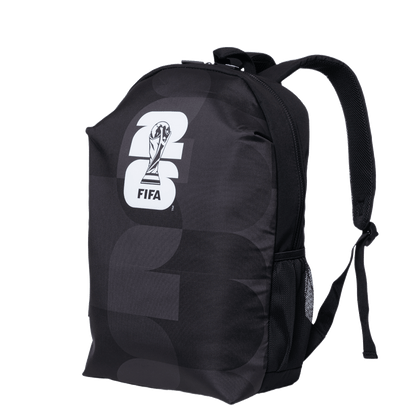 FIFA 26 Black Logo Backpack – Official Football Fan Edition - Officially Licensed Fan Trendz Fan Gear - Apparel category - Fan Trendz