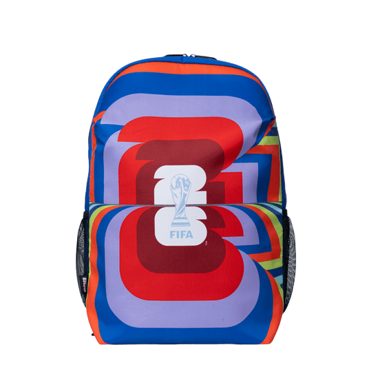 FIFA 26 Multicolor Backpack – Official Football Fan Edition - Officially Licensed Fan Trendz Fan Gear - Apparel category - Fan Trendz