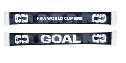 FIFA Black Football Scarf Polyester Birdeye Finish – Official Fan Supporter Edition 130–140 GSM - Officially Licensed Fan Trendz Fan Gear - Apparel category - Fan Trendz