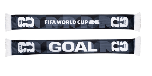 FIFA Black Football Scarf Polyester Birdeye Finish – Official Fan Supporter Edition 130–140 GSM - Officially Licensed Fan Trendz Fan Gear - Apparel category - Fan Trendz